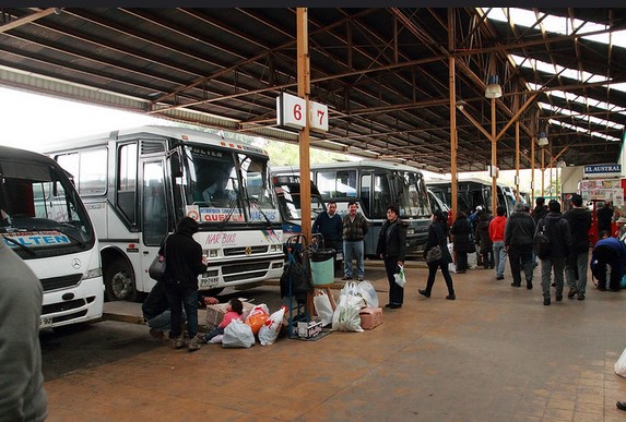 terminal de buses rurales de temuco